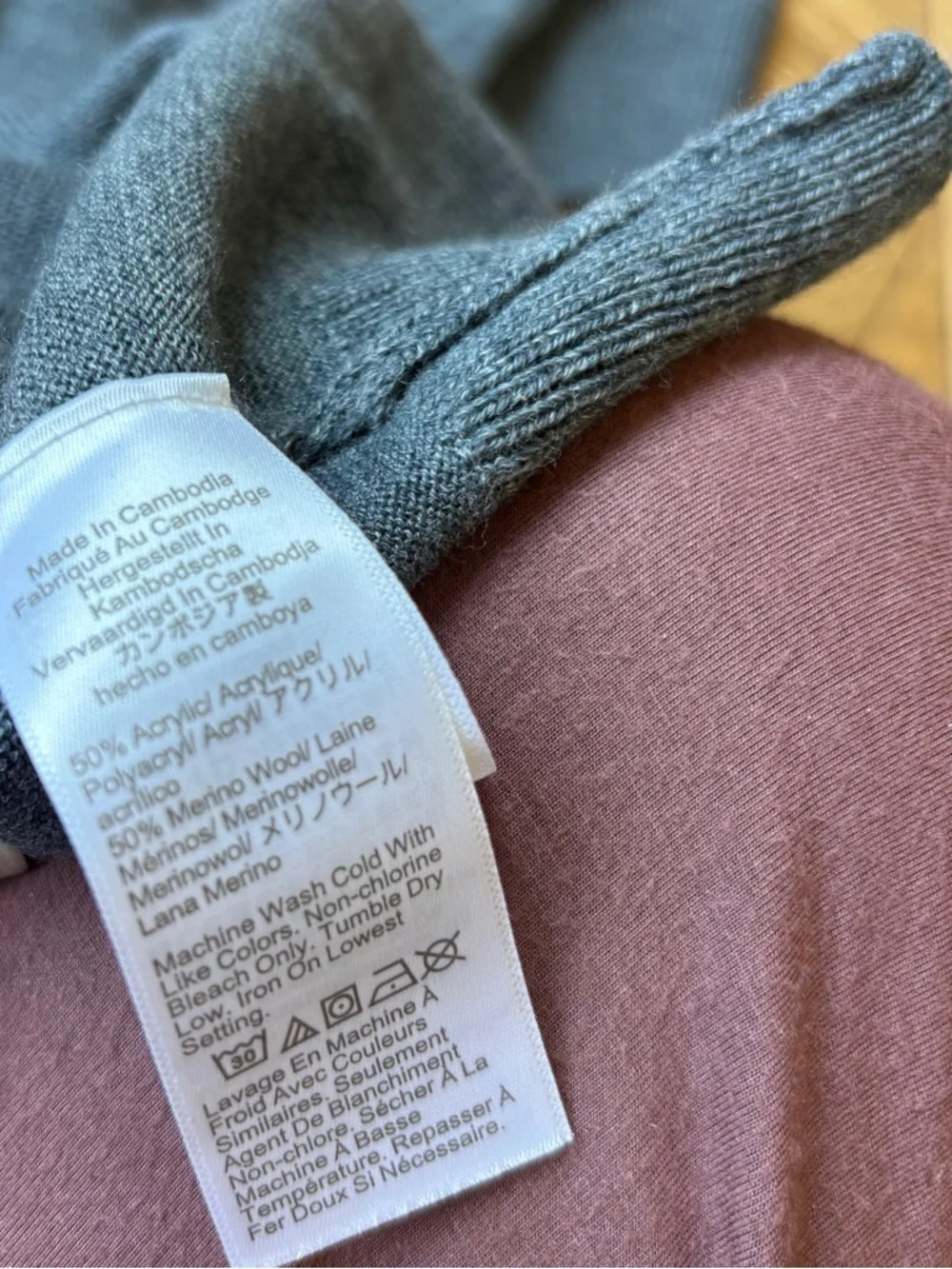 J.crew wool blend pullover sweater mens small